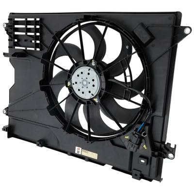 Rareelectrical - New Single Cooling Fan Assembly Compatible With Mazda Cx-50 Gt 4 Cyl 2.5L Cx-50 Gs-L 4 Cyl 2.5L 2.5