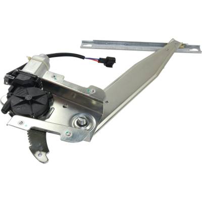 Rareelectrical - Power Window Regulator Compatible With 2004-2009 Dodge Durango 3.7L 4.7L V6 Powertech 235Hp Replaces