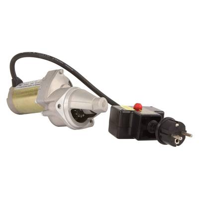 Rareelectrical - New Electric Starter Motor Compatible With Briggs Stratton Ohv Snow Blower Engines Eu 220V 230V Ac