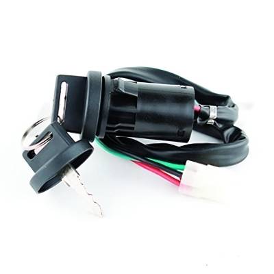 Rareelectrical - New Ignition Key Switch Compatible With 2005-2014 Honda Trx400ex Sportrax 400 Trx400x 400Cc Atv Quad