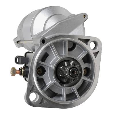 Rareelectrical - New Starter Motor Compatible With 1992-2006 Massey Ferguson Mf-1210 Compact Tractor Iseki 3-61 3-Cyl