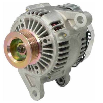 Rareelectrical - Alternator Generator Compatible With 2001-2002 Jeep Tj Wrangler 4.0L 12V 81 Amp OEM 121000-3810
