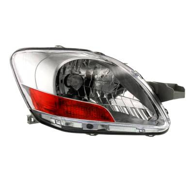 Rareelectrical - Headlight Assembly Right Passenger Side Compatible With 2007-2012 Toyota Yaris Sedan 4-Door 1.5L