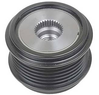Rareelectrical - New Alternator Decoupler Pulley Compatible With 2007-On Audi A4 A5 Q5 1.8L 2.0L Tfsi Ea888 Bosch