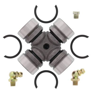 Rareelectrical - U-Joint Kit 25Mm Inside Snap Rings Steel 43.8Mm Compatible With 1987-2017 Arctic Cat 500 Fis 4X4