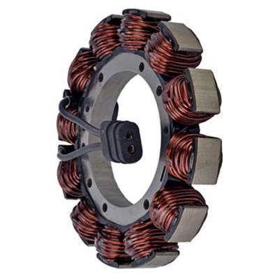 Rareelectrical - 12 Volt 22 Amp Stator Compatible With 1981-1998 Harley-Davidson Dyna Low Rider Fxdl Super Glide Fxd