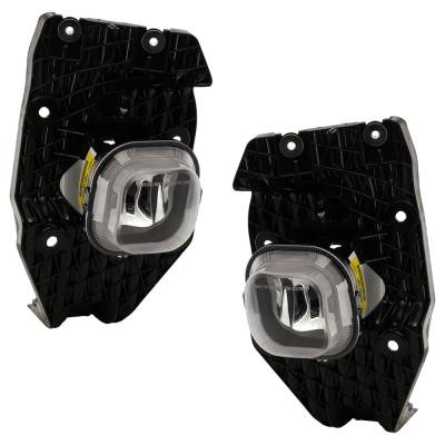 Rareelectrical - New Front Left And Front Right Fog Light Compatible With Ford F-350 Super Duty King Ranch 8 Cyl 6.7L