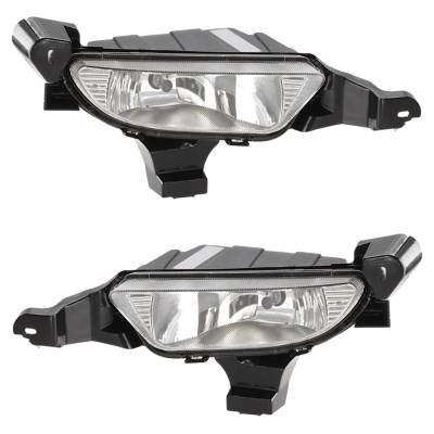 Rareelectrical - New Front Left And Front Right Fog Light Compatible With Ford Five Hundred Limited 6 Cyl 3.0L Five