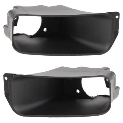 Rareelectrical - New Front Left And Front Right Fog Light Trim Compatible With Chevrolet Silverado 2500 Hd Ltz 8 Cyl
