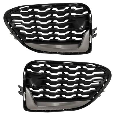 Rareelectrical - New Pair Of Outer Grille Trim Compatible With Bmw X4 Xdrive35i 6 Cyl 3.0L X4 Xdrive28i 4 Cyl 2.0L