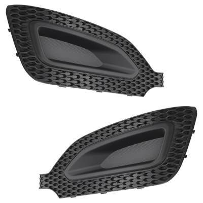 Rareelectrical - New Front Left And Front Right Fog Light Cover Compatible With Hyundai Santa Fe Sport Se 4 Cyl 2.0L