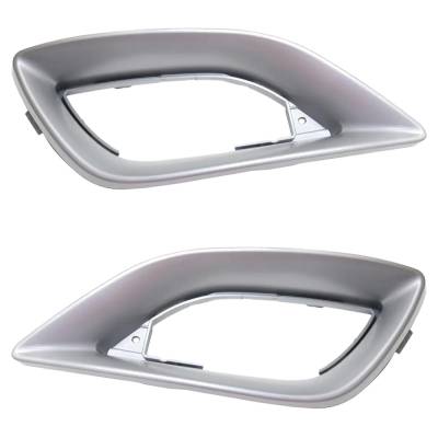 Rareelectrical - New Front Left And Front Right Fog Light Trim Compatible With Mercedes Benz R350 4Matic R320 Cdi