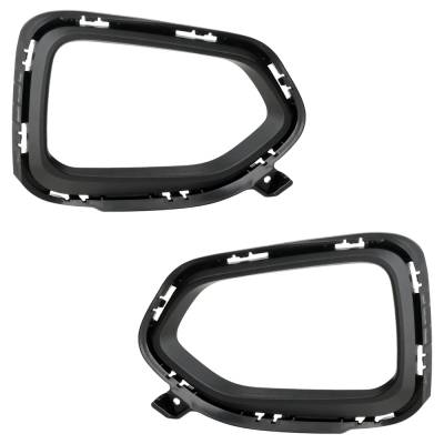 Rareelectrical - New Front Left And Front Right Fog Light Trim Compatible With Chevrolet Trailblazer Lt 3 Cyl 1.3L