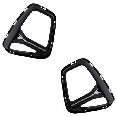 Rareelectrical - New Front Left And Front Right Fog Light Trim Compatible With Chevrolet Blazer Premier 2019-2022