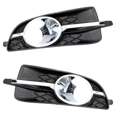 Rareelectrical - New Front Left And Front Right Fog Light Trim Compatible With Buick Lacrosse Base 4 Cyl 2.4L