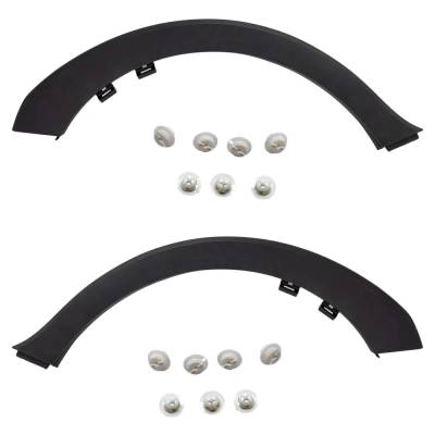 Rareelectrical - New Rear Left And Rear Right Fender Trim Compatible With Subaru Crosstrek Convenience 4 Cyl 2.0L