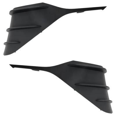 Rareelectrical - New Front Left And Front Right Fog Light Cover Compatible With Hyundai Elantra Luxury Hybrid 4 Cyl