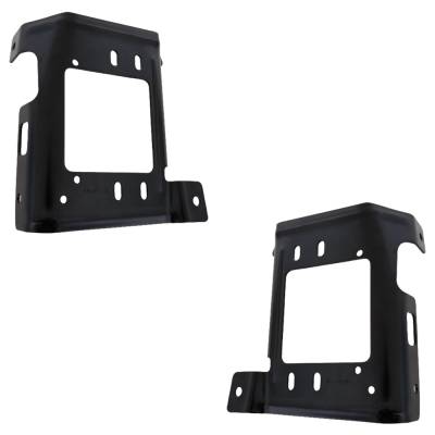 Rareelectrical - New Front Left Inner And Front Right Inner Bumper Bracket Compatible With Ford F-250 Super Duty Xlt