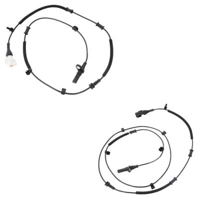 Rareelectrical - New Rear Left And Rear Right Abs Speed Sensor Compatible With Ford F-150 Stx 8 Cyl 4.6L F-150 Xl 8