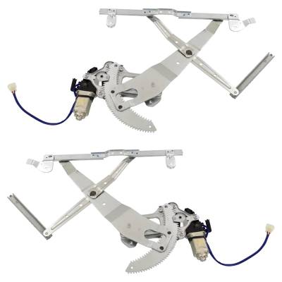 Rareelectrical - New Front Left And Front Right Window Regulator Compatible With Subaru Outback I 4 Cyl 2.5L Impreza