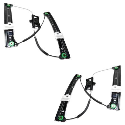 Rareelectrical - New Front Left And Front Right Window Regulator Compatible With Mercedes Benz S450 4Matic S450 Base