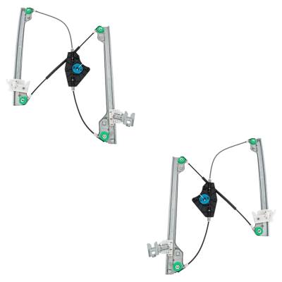 Rareelectrical - Front Left And Front Right Window Regulator Compatible With Nissan Maxima Sv Maxima S 2009-2014