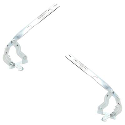 RAREELECTRICAL - New Pair Of Hood Hinge Compatible With Dodge Journey Crossroad 6 Cyl 3.6L Journey Crossroad 4 Cyl