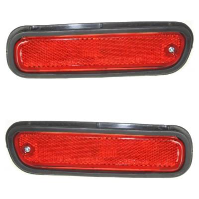 Rareelectrical - New Rear Left And Rear Right Side Marker Compatible With Honda Accord Ex-R 4 Cyl 2.2L Accord Lx 6
