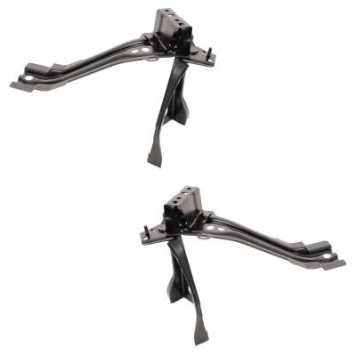 Rareelectrical - New Pair Of Radiator Support Bracket Compatible With Subaru Crosstrek Base 4 Cyl 2.0L Crosstrek