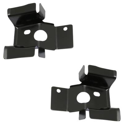 Rareelectrical - New Pair Of Radiator Support Bracket Compatible With Ford Mustang Gt 8 Cyl 5.0L Mustang Shelby Gt500