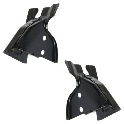 Rareelectrical - New Pair Of Radiator Support Bracket Compatible With Chevrolet Gmc Equinox Lt 4 Cyl 1.6L Equinox