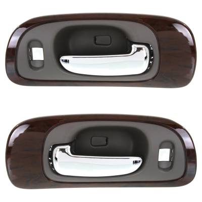 Rareelectrical - Front Left Driver And Right Passenger Interior Door Handle Compatible With 1998-2004 Chrysler 300M