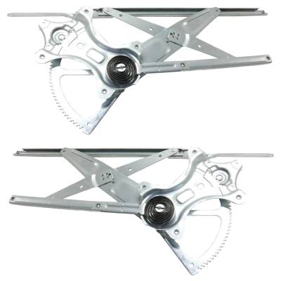 Rareelectrical - Front Left And Front Right Window Regulator Compatible With Lexus Ls430 Base 8 Cyl 4.3L 2001-2006 By