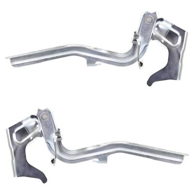 Rareelectrical - New Pair Of Hood Hinge Compatible With Nissan Juke Nismo 4 Cyl 1.6L Juke S 4 Cyl 1.6L 2011-2017 By