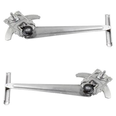 Rareelectrical - New Front Left And Front Right Window Regulator Compatible With Toyota Pickup Sr5 4 Cyl 2.4L Pickup