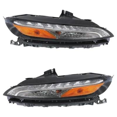 Rareelectrical - Front Left And Front Right Turn Signal Light Compatible With Jeep Cherokee Sport 4 Cyl 2.4L Cherokee