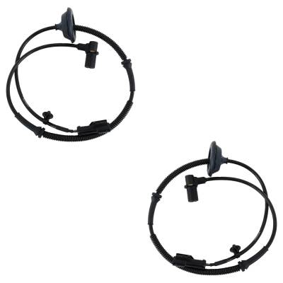 Rareelectrical - New Pair Of Rear Abs Speed Sensor Compatible With Ford Mustang Gt Bullitt 8 Cyl 4.6L Mustang Base 6