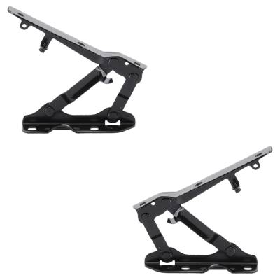 Rareelectrical - New Pair Of Hood Hinge Compatible With Tesla Model S Long Range Plus Model S 60 2012-2021 By