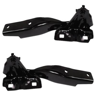 Rareelectrical - New Pair Of Hood Hinge Compatible With Jeep Renegade Latitude 4 Cyl 1.3L Renegade 75Th Anniversary 4