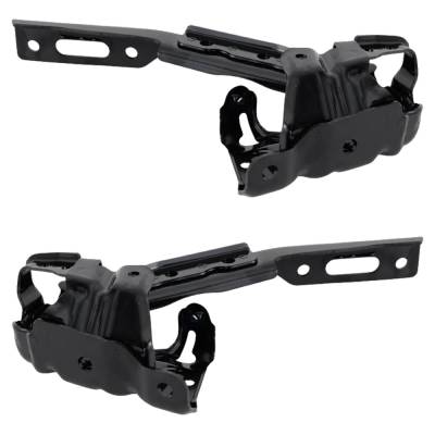 Rareelectrical - New Pair Of Hood Hinge Compatible With Acura Honda Civic Ex-L 4 Cyl 1.5L Integra Elite A-Spec 4 Cyl