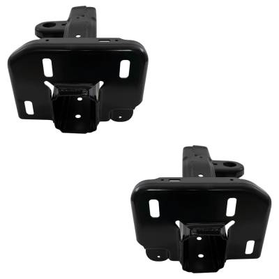 Rareelectrical - New Replacement Front Left And Front Right Bumper Bracket Compatible With Ford F-150 Xlt 6 Cyl 2.7L