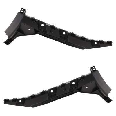 Rareelectrical - New Rear Left And Rear Right Bumper Bracket Compatible With Ford Fiesta S 4 Cyl 1.6L Fiesta St 4 Cyl
