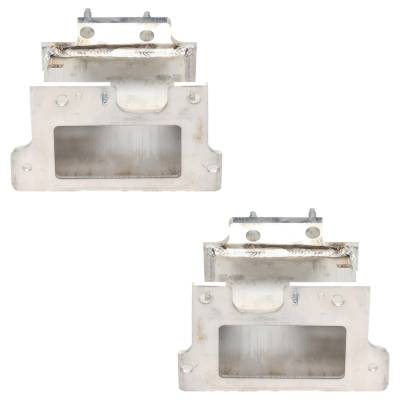 Rareelectrical - New Front Left And Front Right Bumper Bracket Compatible With Infiniti Nissan Pathfinder S 6 Cyl