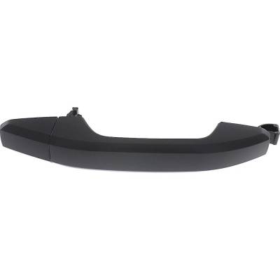 Rareelectrical - Driver Side Rear Exterior Door Handle Compatible With 2014-2022 Chevrolet Silverado Primed Paintable