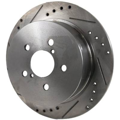 Rareelectrical - Solid Brake Disc Compatible With Subaru Outback 2.5I Limited L.L. Bean Edition 4 Cyl 2.5L Outback