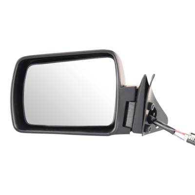 Rareelectrical - New Side Mirror Compatible With 1984-1996 Jeep Cherokee Comanche Wagoneer Left Driver Side Replaces