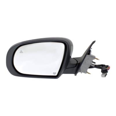 Rareelectrical - Side Mirror Compatible With 2014-2018 Jeep Cherokee 2.4L 3.2L I4 Left Driver Side 271Hp Replaces