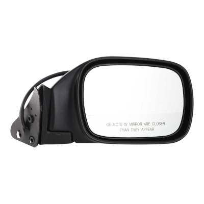 Rareelectrical - Side Mirror Compatible With 1997-2001 Jeep Cherokee 2.5L 4.0L I4 Power-Tech Right Passenger Side