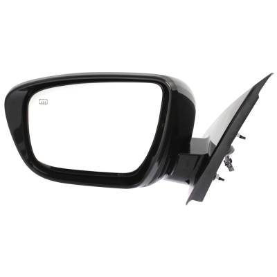 Rareelectrical - Side Mirror Compatible With 2017 Nissan Pathfinder 3.5L 2.5L V6 Vq35de Qr25der Left Driver Side