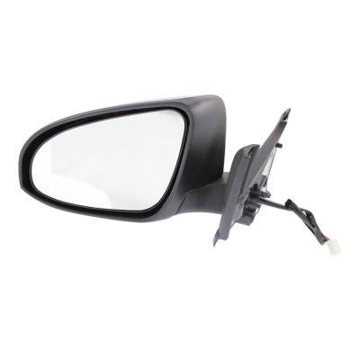 Rareelectrical - Side Mirror Compatible With 2015-2019 Toyota Yaris 1.5L I4 Left Driver Side 106Hp Replaces